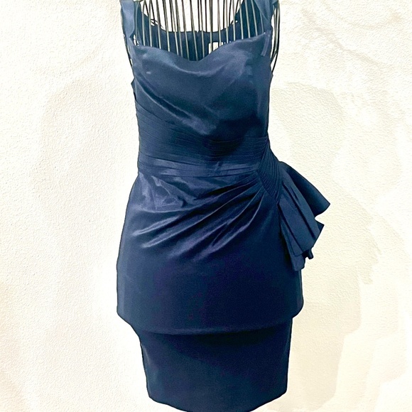Eliza J Navy Blue Formal Dress - Picture 4 of 5